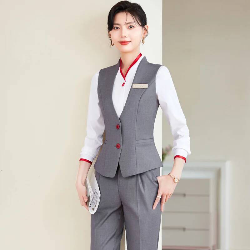 Women Formal Wear Business - Büyük Beden 5XL Resmi Pantolon Takımları
