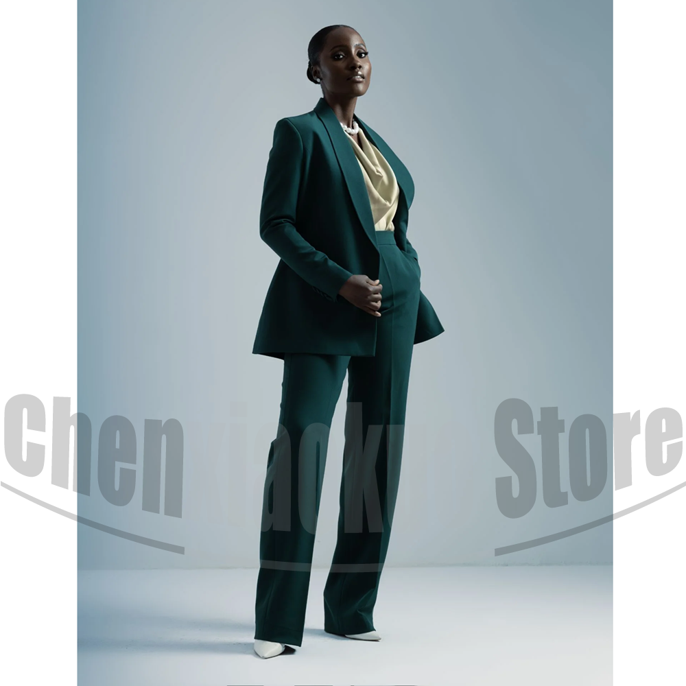 Women Formal Wear Designers - Kadın Takım Elbise Kemerli Blazer ve