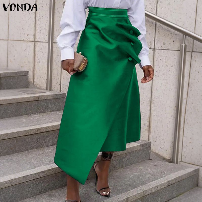 Pencil Skirt Midi - VONDA Artı Boyutu 5XL Zarif Kadın