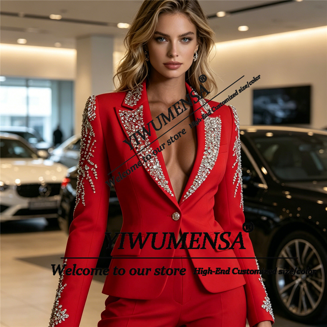 Lüks Kadın Takım Elbise 2 Parç - Women Formal Wear Business incelemesi ve fiyatı