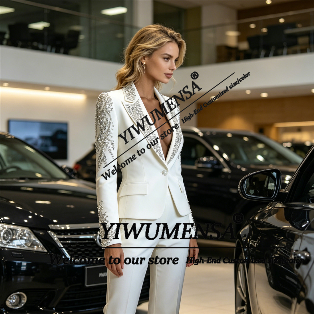 Lüks Kadın Takım Elbise 2 Parç - Women Formal Wear Business incelemesi ve fiyatı