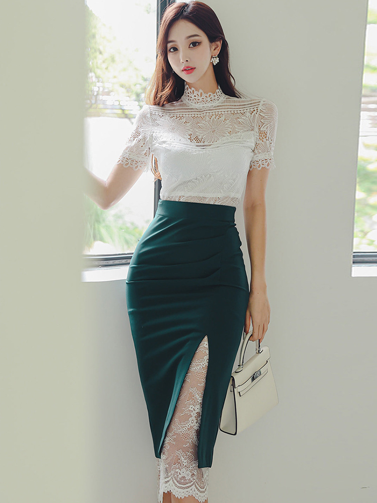 Yaz kadın kıyafetleri moda zar - Pencil Skirt Midi incelemesi ve fiyatı