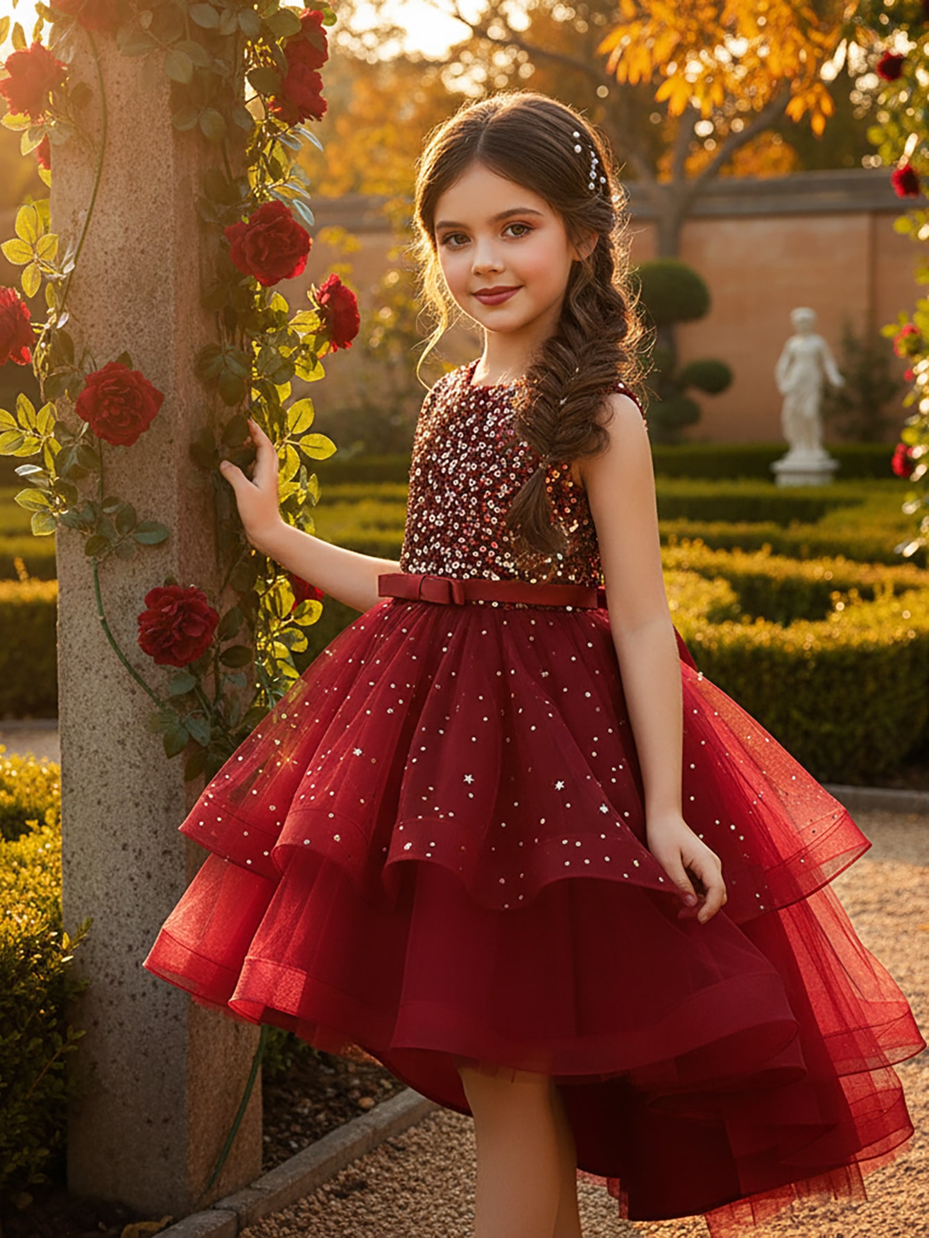 Bebek Kız Prenses Çiçek Payetl - Women'S Formal Wear For Girls incelemesi ve fiyatı