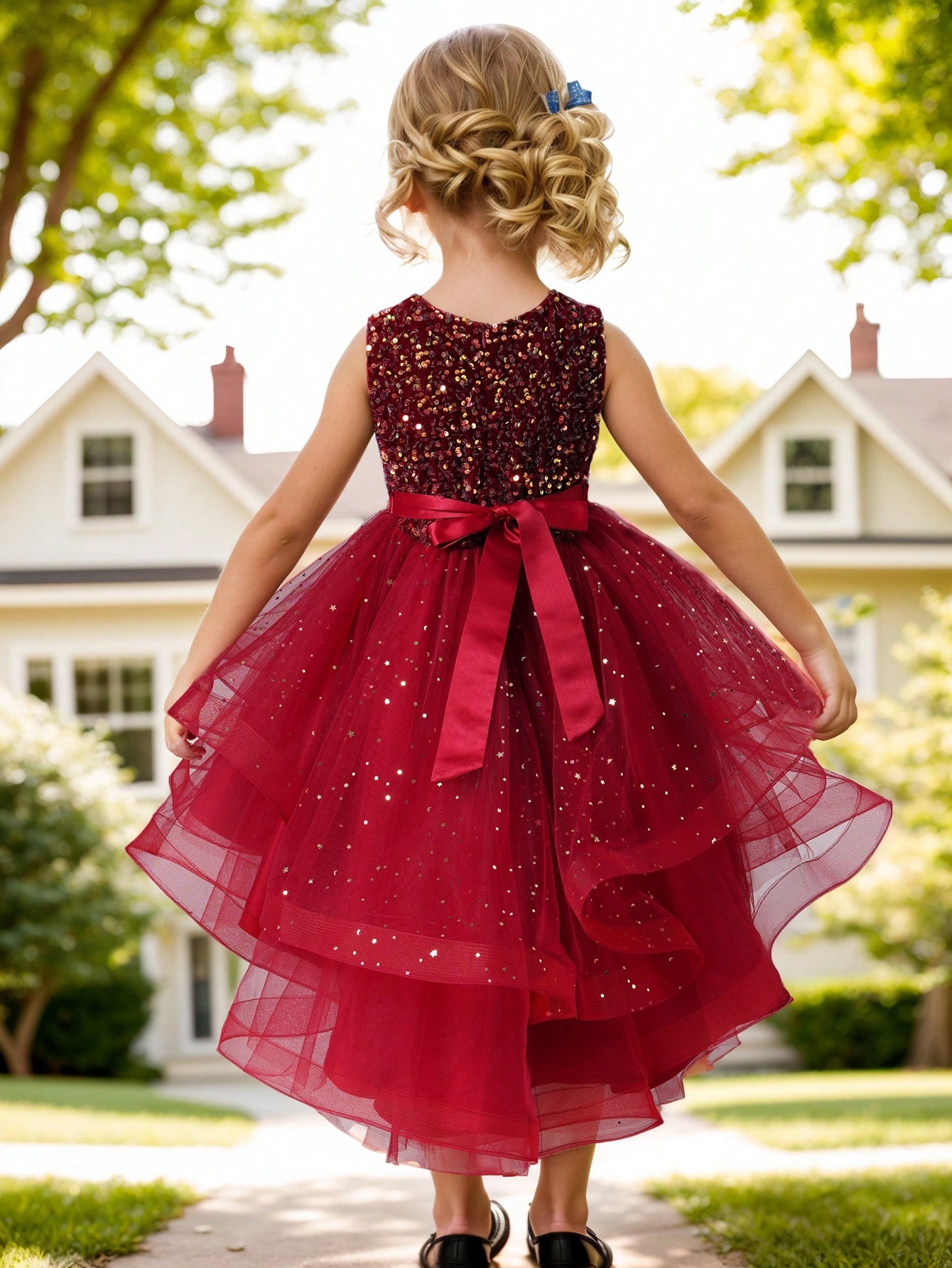 Bebek Kız Prenses Çiçek Payetl - Women'S Formal Wear For Girls incelemesi ve fiyatı