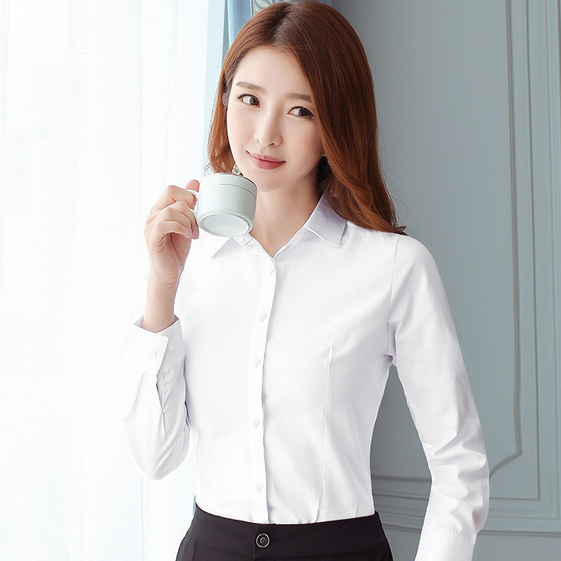 Kore İnce Siyah Beyaz Bluz Kad - Women Formal Wear Office incelemesi ve fiyatı