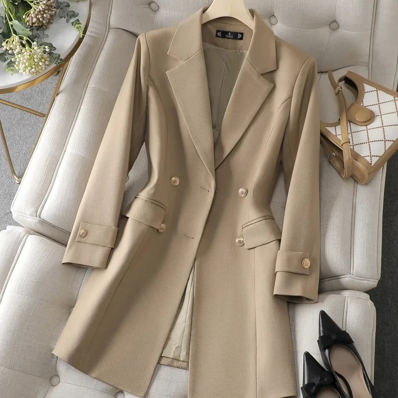 Sonbahar Kış Ceket Kadın Uzun  - Women Formal Wear Business incelemesi ve fiyatı