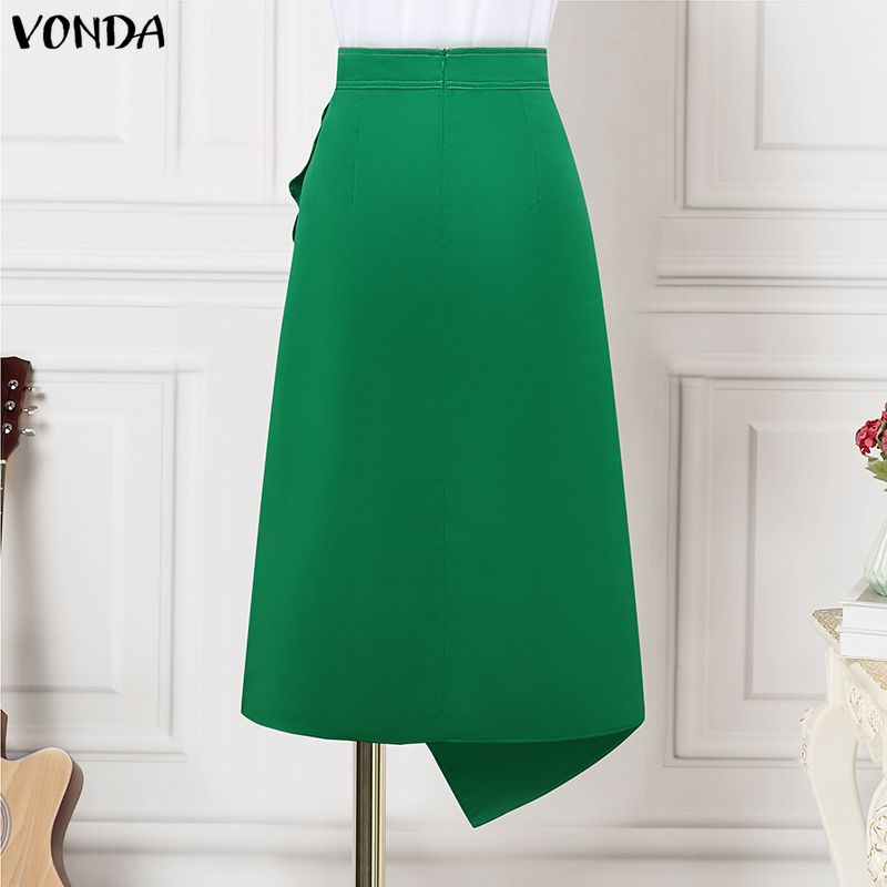 VONDA Artı Boyutu 5XL Zarif Ka - Pencil Skirt Midi incelemesi ve fiyatı